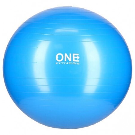 Gym Ball 10 ONE Fitness, 65 cm, modrá