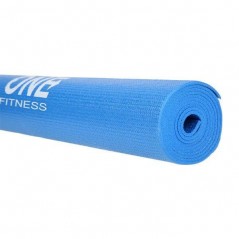 Podložka na jogu YM01 ONE Fitness, modrá