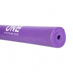 Podložka na jogu YM01 ONE Fitness, fialová