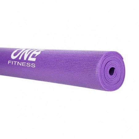 Podložka na jogu YM01 ONE Fitness, fialová