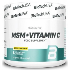 MSM + Vitamin C BioTechUSA, 150 g