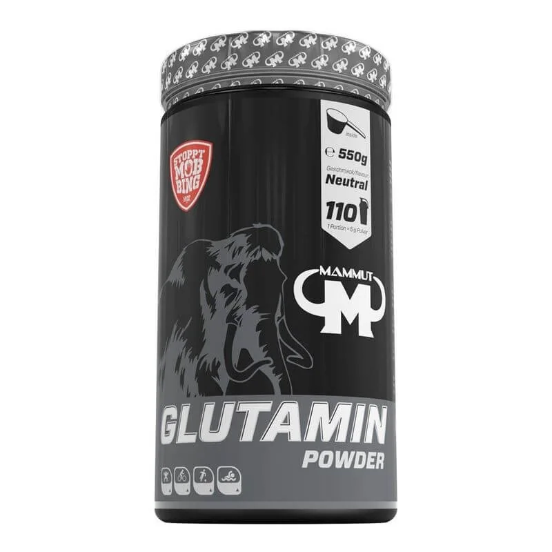 Glutamin Powder Mammut Nutrition, 550 g Glutamin Powder Mammut Nutrition, 550 g