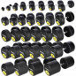 Pogumovaná jednoručná činka HG Pro HMS, 30 kg Pogumovaná jednoručná činka HG Pro HMS, 30 kg