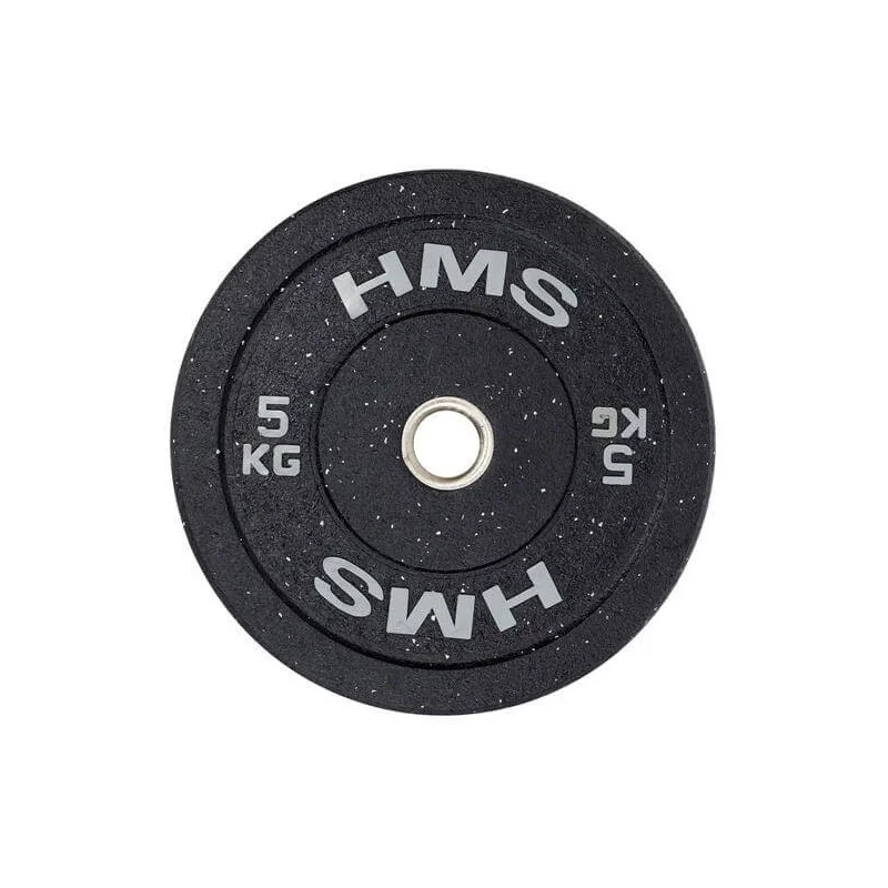 Olympijský bumper kotúč HTBR HMS, 5 kg Olympijský bumper kotúč HTBR HMS, 5 kg
