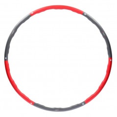 Hula hoop obruč HHP002 HMS, červená, 100 cm