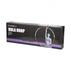 Hula hoop obruč HHP002 HMS, červená, 100 cm