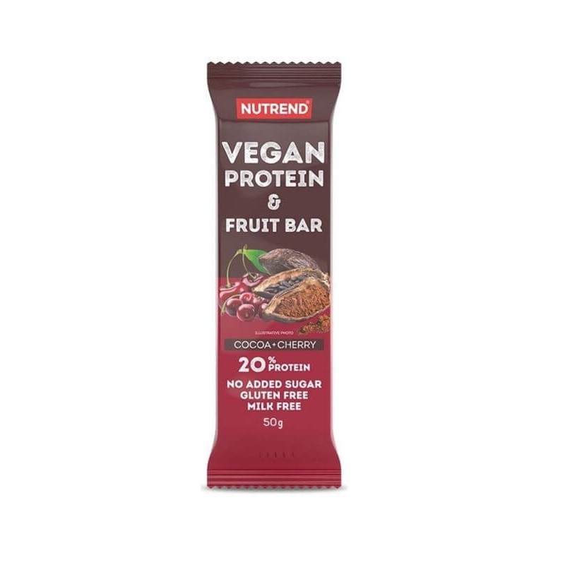 Vegan Protein Fruit Bar Nutrend, 50 g