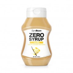 Zero Syrup GymBeam, vanilka, 320 ml