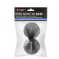Dvojitá masážna loptička BLC02 Lacrosse Ball HMS, čierna Dvojitá masážna loptička BLC02 Lacrosse Ball HMS, čierna