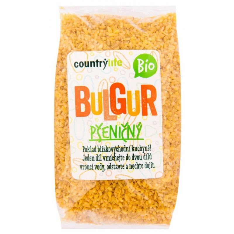 BIO Bulgur pšeničný Countrylife, 500 g