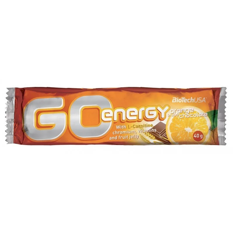 GO Energy Bar BioTechUSA, 40 g GO Energy Bar BioTechUSA, 40 g
