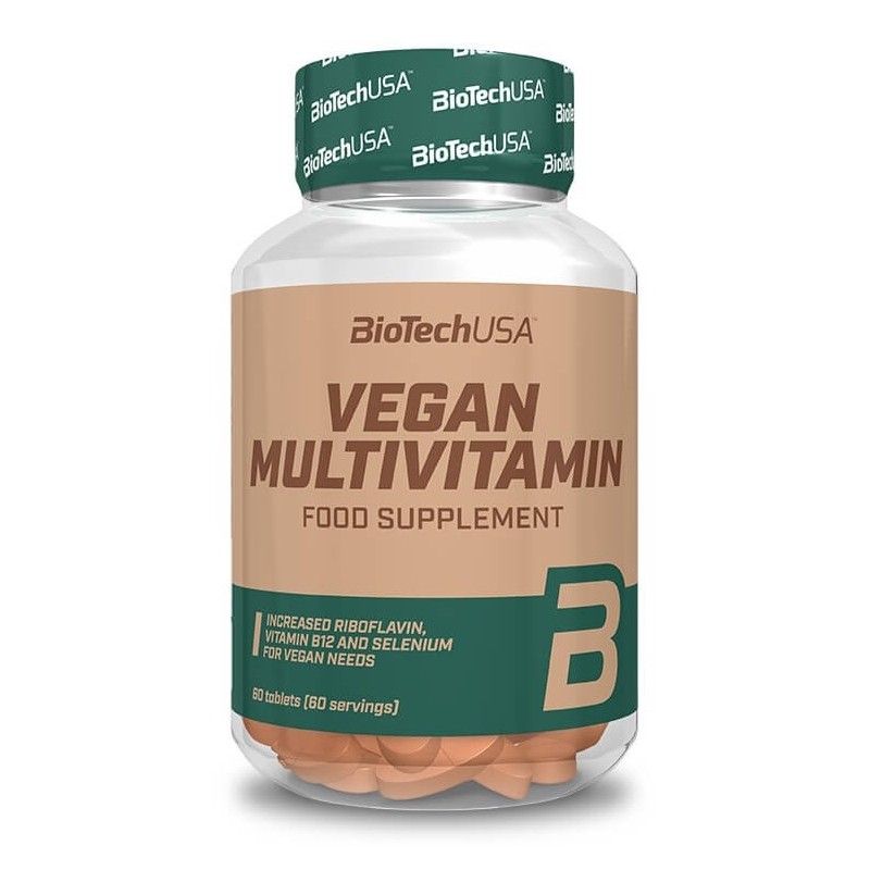 Vegan Multivitamin BioTechUSA, 60 tbl