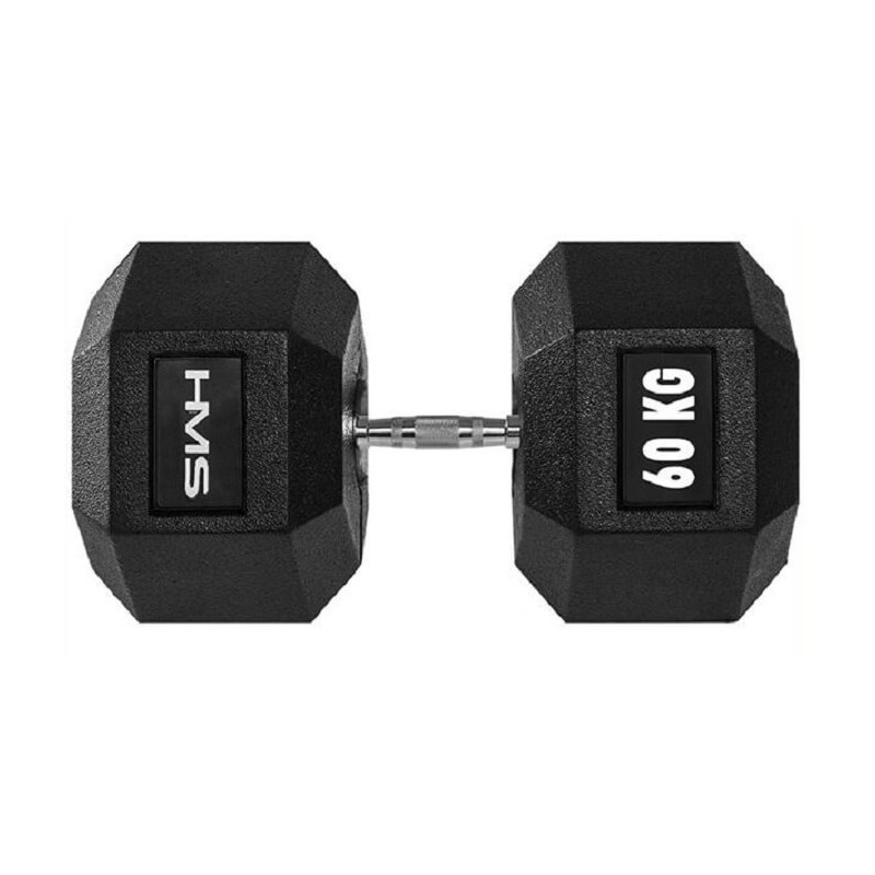 Hexagonálna jednoručná činka HMS, 60 kg Hexagonálna jednoručná činka HMS, 60 kg
