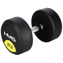 Pogumovaná jednoručná činka HG Pro HMS, 27,5 kg